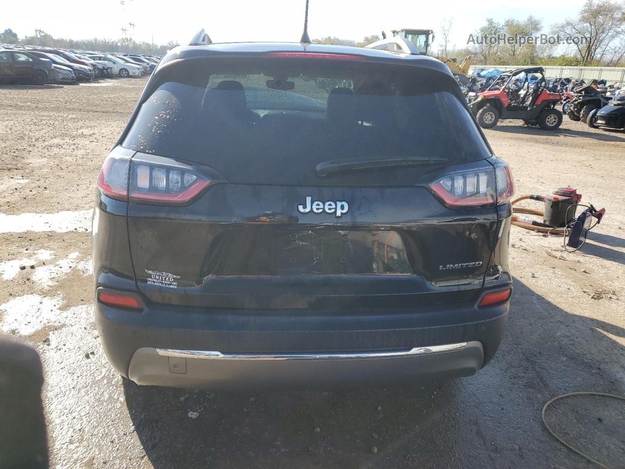 2019 Jeep Cherokee Limited Black vin: 1C4PJLDB5KD402861