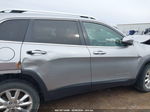 2016 Jeep Cherokee Limited Серый vin: 1C4PJLDB6GW157919