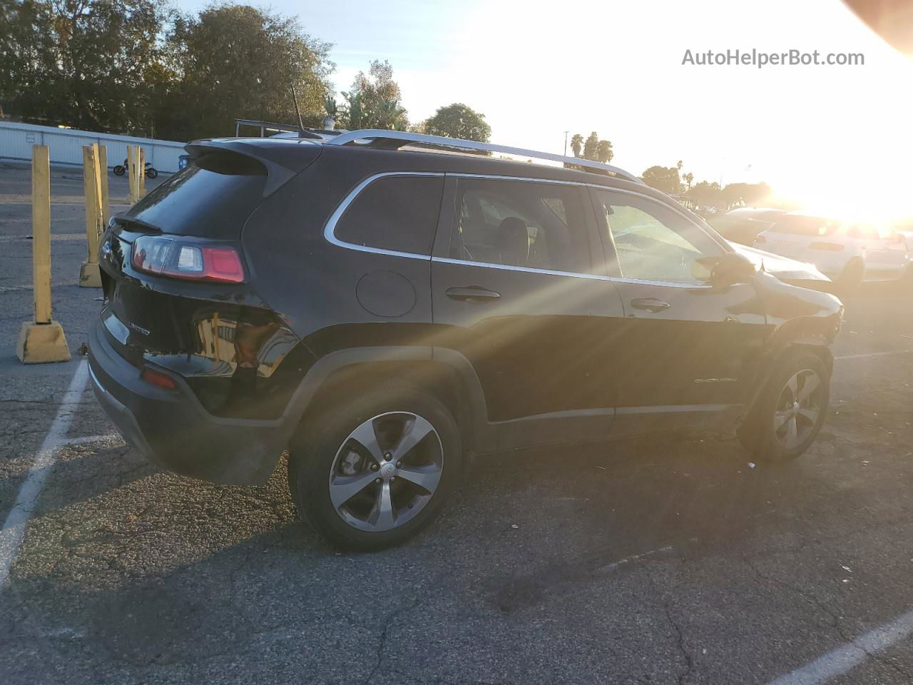 2019 Jeep Cherokee Limited Black vin: 1C4PJLDB6KD154085