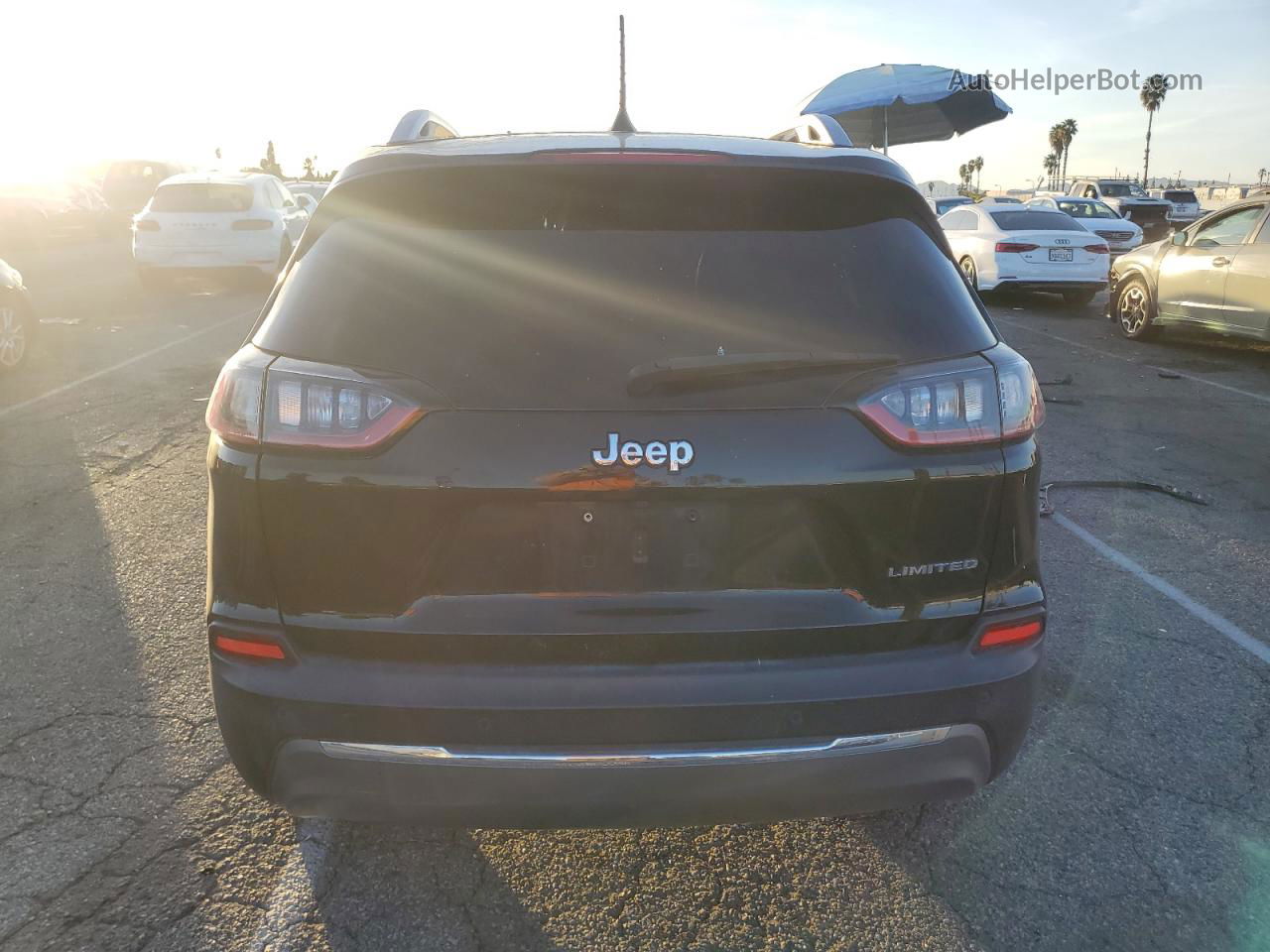 2019 Jeep Cherokee Limited Black vin: 1C4PJLDB6KD154085