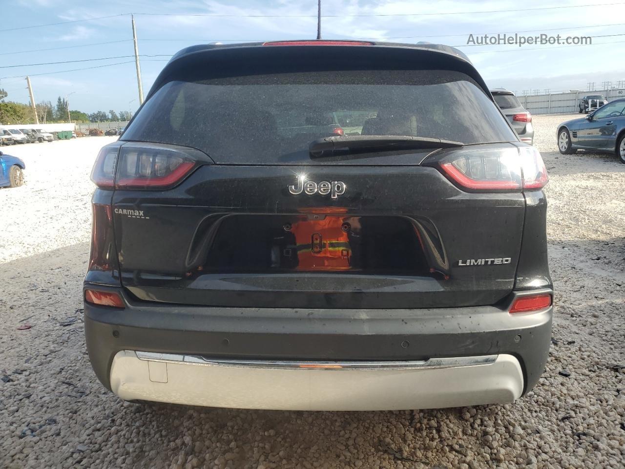 2019 Jeep Cherokee Limited Black vin: 1C4PJLDB6KD242490