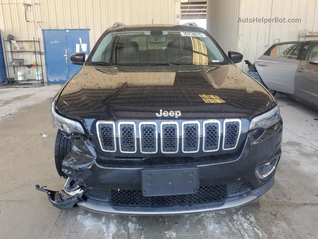 2019 Jeep Cherokee Limited Black vin: 1C4PJLDB6KD243249