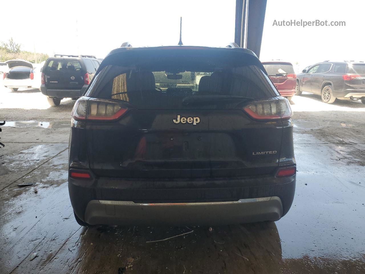 2019 Jeep Cherokee Limited Black vin: 1C4PJLDB6KD243249