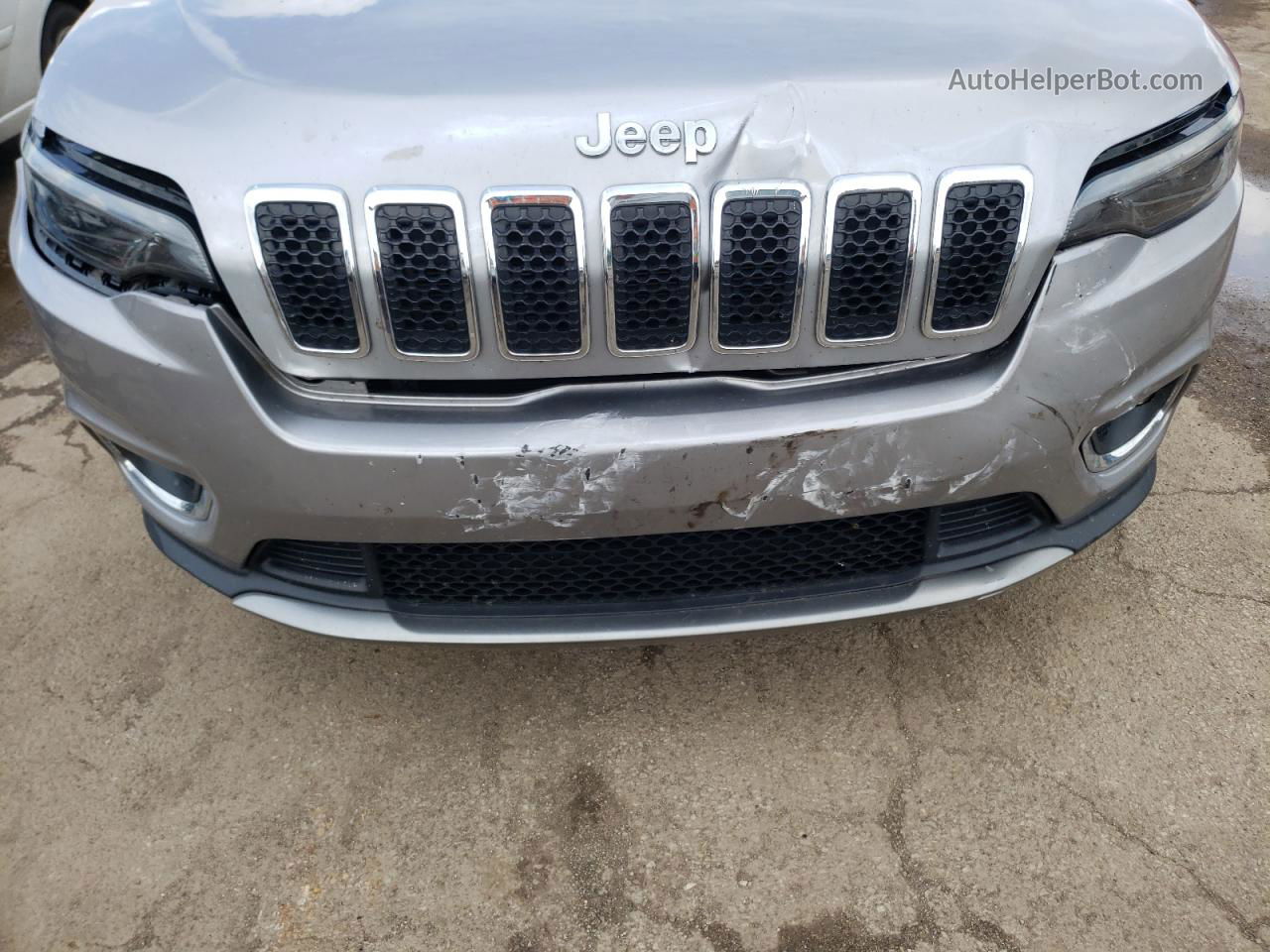 2019 Jeep Cherokee Limited Gray vin: 1C4PJLDB6KD411147