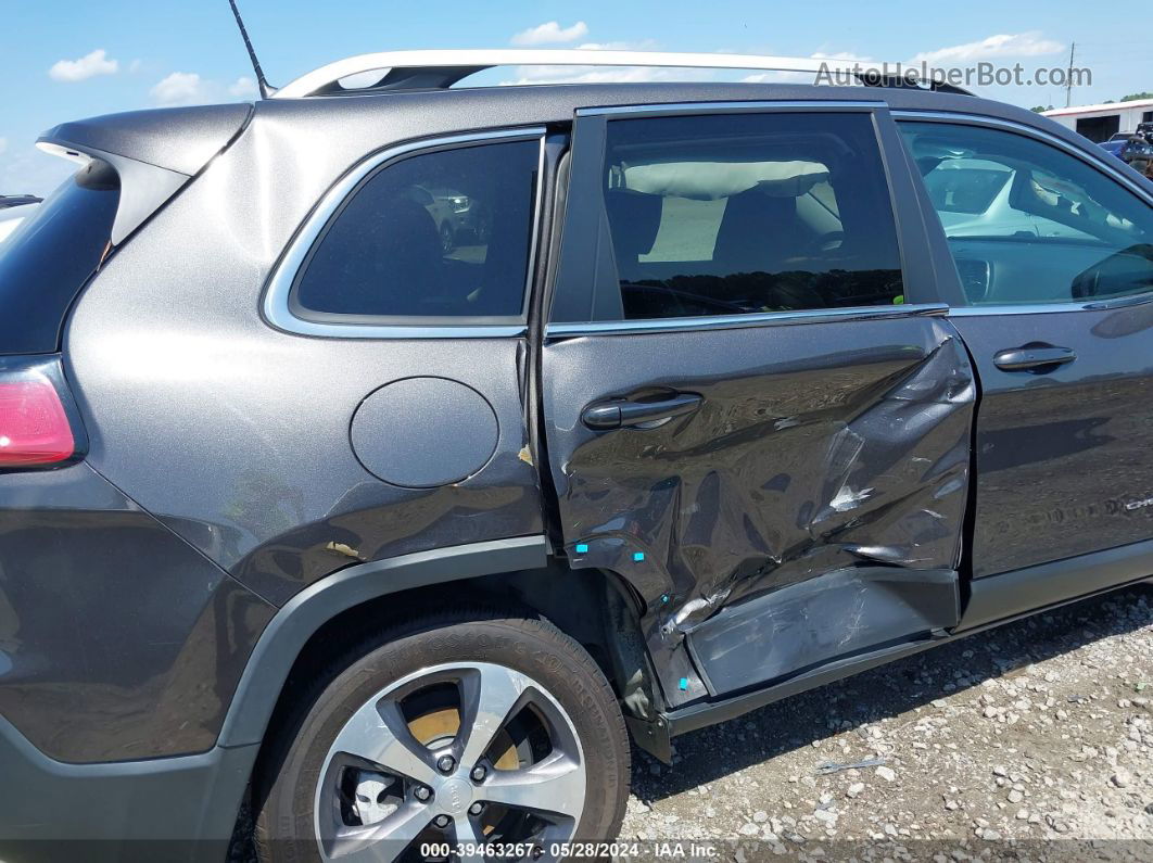 2019 Jeep Cherokee Limited Fwd Silver vin: 1C4PJLDB6KD411696