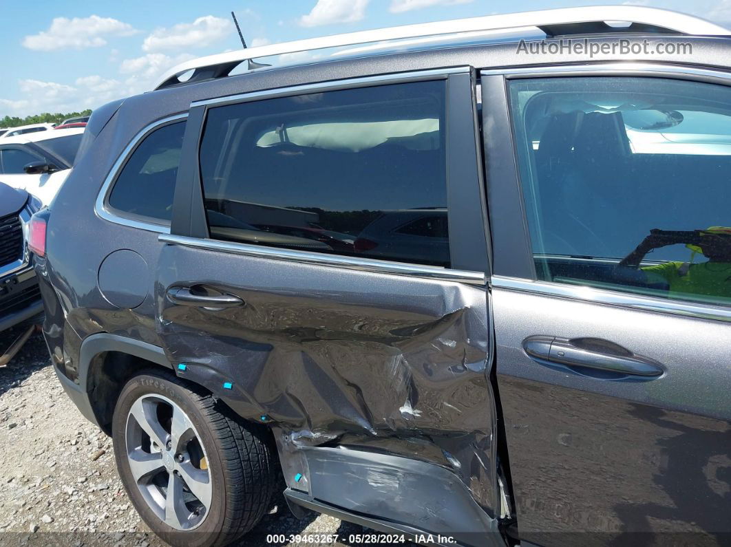 2019 Jeep Cherokee Limited Fwd Silver vin: 1C4PJLDB6KD411696