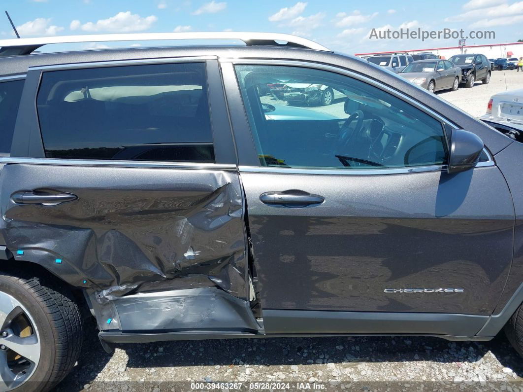 2019 Jeep Cherokee Limited Fwd Silver vin: 1C4PJLDB6KD411696