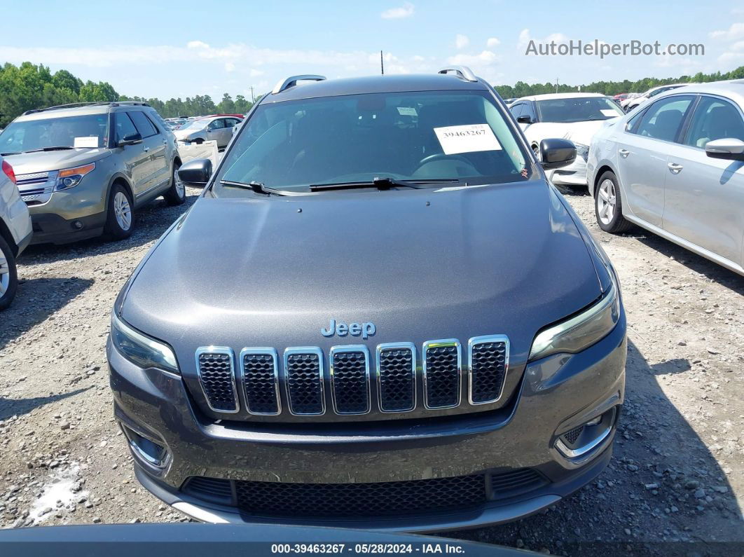 2019 Jeep Cherokee Limited Fwd Silver vin: 1C4PJLDB6KD411696