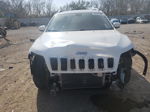 2019 Jeep Cherokee Limited White vin: 1C4PJLDB6KD416042