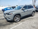 2019 Jeep Cherokee Limited Gray vin: 1C4PJLDB6KD469825