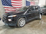 2016 Jeep Cherokee Limited Black vin: 1C4PJLDB7GW229503