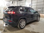 2016 Jeep Cherokee Limited Черный vin: 1C4PJLDB7GW229503