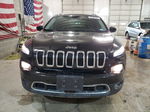 2016 Jeep Cherokee Limited Черный vin: 1C4PJLDB7GW229503