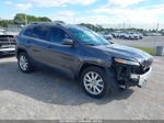 2016 Jeep Cherokee Limited Gray vin: 1C4PJLDB7GW363105