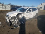 2019 Jeep Cherokee Limited White vin: 1C4PJLDB7KD170280