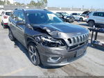 2019 Jeep Cherokee Limited Fwd Black vin: 1C4PJLDB7KD448238