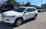 2016 Jeep Cherokee Limited White vin: 1C4PJLDB8GW273414