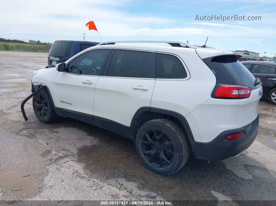 2016 Jeep Cherokee Limited Белый vin: 1C4PJLDB8GW311689