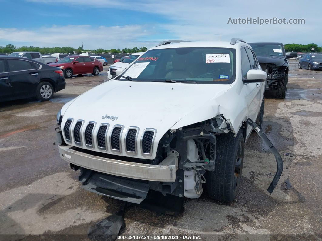 2016 Jeep Cherokee Limited Белый vin: 1C4PJLDB8GW311689