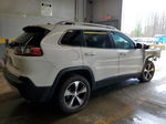 2019 Jeep Cherokee Limited White vin: 1C4PJLDB8KD184012