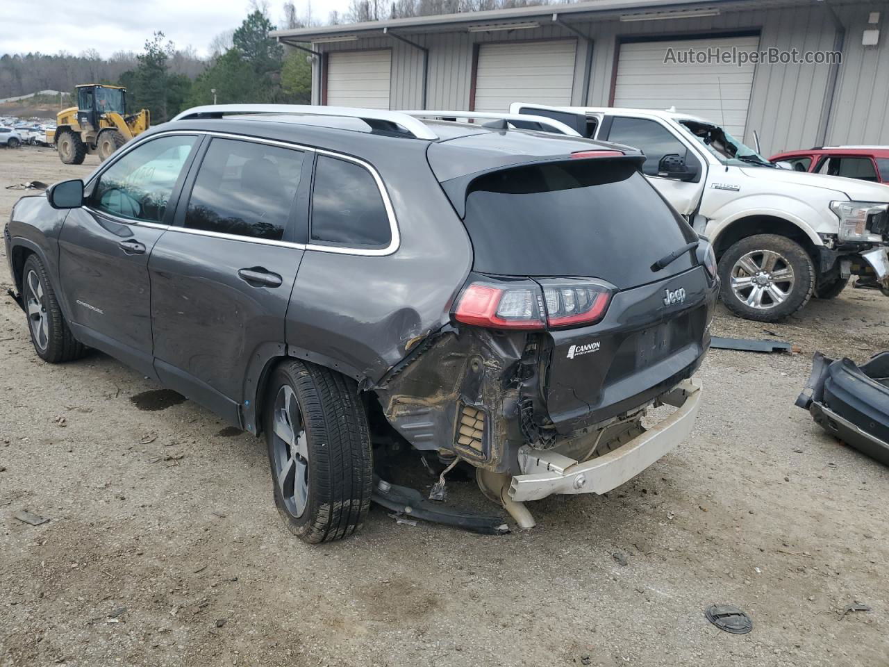 2019 Jeep Cherokee Limited Угольный vin: 1C4PJLDB8KD201794