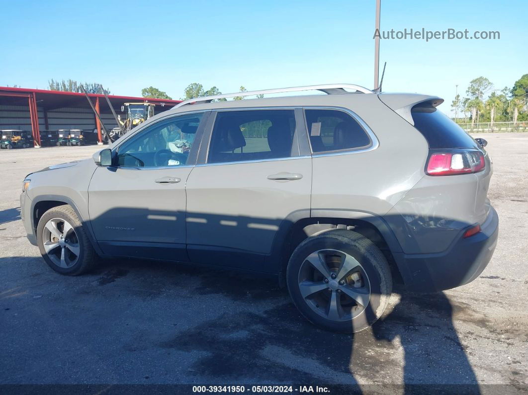 2019 Jeep Cherokee Limited Fwd Gray vin: 1C4PJLDB8KD366194