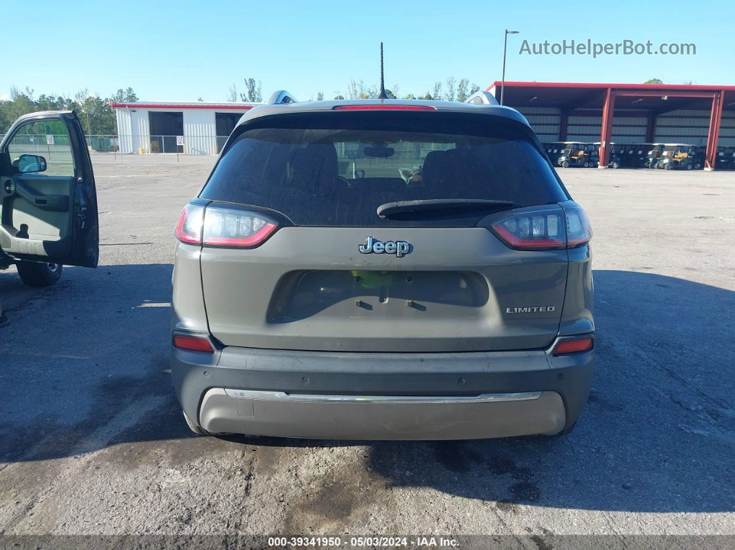 2019 Jeep Cherokee Limited Fwd Gray vin: 1C4PJLDB8KD366194