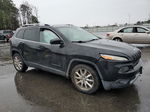 2014 Jeep Cherokee Limited Black vin: 1C4PJLDB9EW113376