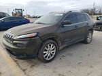 2014 Jeep Cherokee Limited Green vin: 1C4PJLDB9EW221982