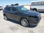 2015 Jeep Cherokee Limited Black vin: 1C4PJLDB9FW722551