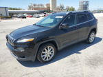 2015 Jeep Cherokee Limited Black vin: 1C4PJLDB9FW722551