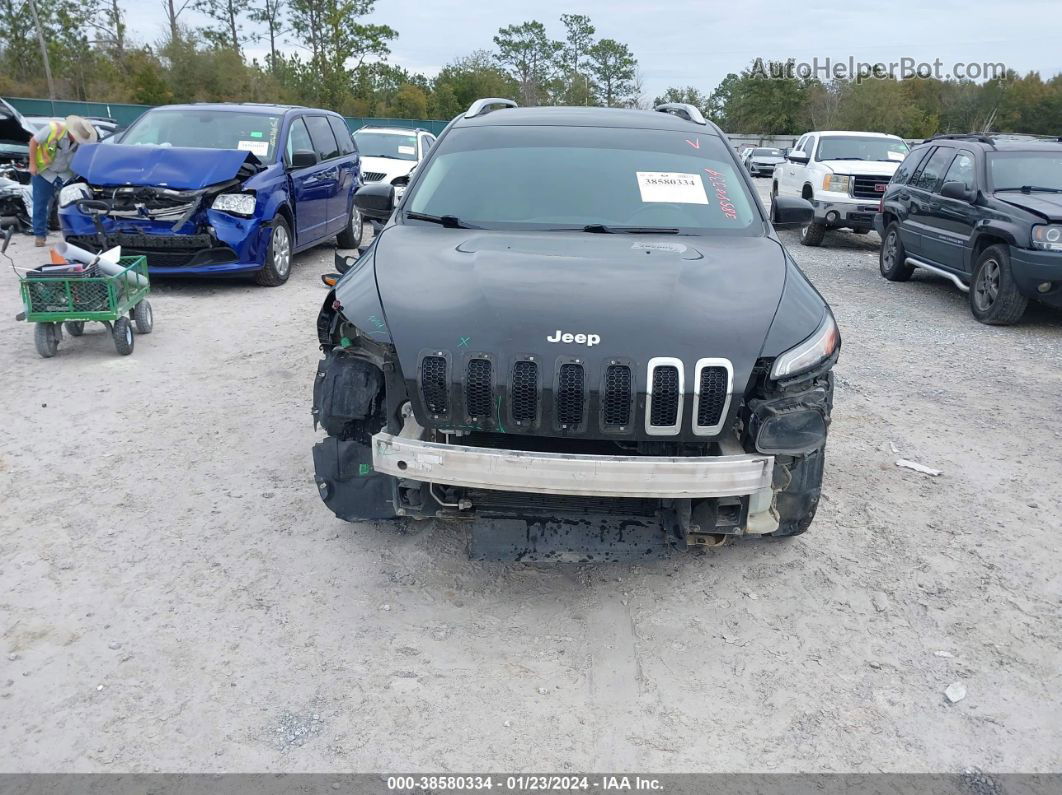 2016 Jeep Cherokee Limited Black vin: 1C4PJLDB9GW239448