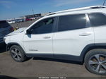 2019 Jeep Cherokee Limited Fwd White vin: 1C4PJLDB9KD300415