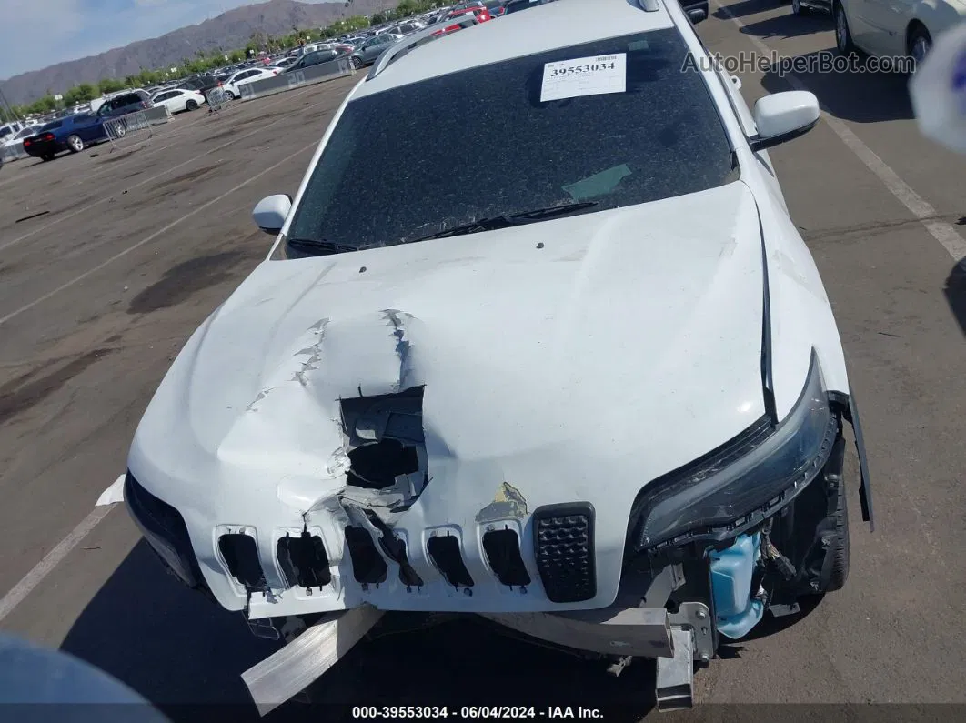 2019 Jeep Cherokee Limited Fwd White vin: 1C4PJLDB9KD300415