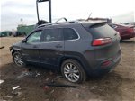 2014 Jeep Cherokee Limited Gray vin: 1C4PJLDBXEW283035