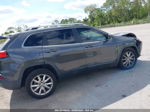 2015 Jeep Cherokee Limited Gray vin: 1C4PJLDBXFW656348