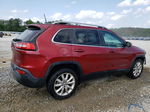 2016 Jeep Cherokee Limited Maroon vin: 1C4PJLDBXGW221895