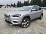 2021 Jeep Cherokee Limited Серебряный vin: 1C4PJLDN4MD195196