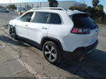 2019 Jeep Cherokee Limited White vin: 1C4PJLDN6KD149978