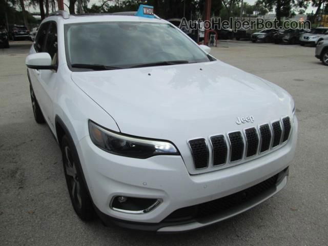 2019 Jeep Cherokee Limited Белый vin: 1C4PJLDN7KD269725