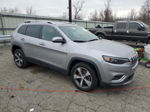 2019 Jeep Cherokee Limited Silver vin: 1C4PJLDN8KD148220