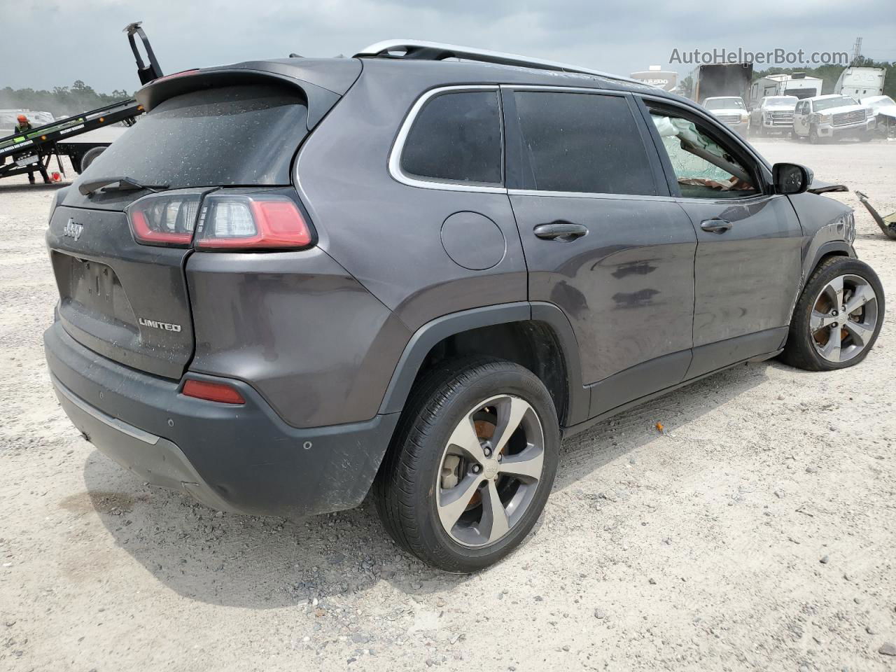 2019 Jeep Cherokee Limited Charcoal vin: 1C4PJLDNXKD135839