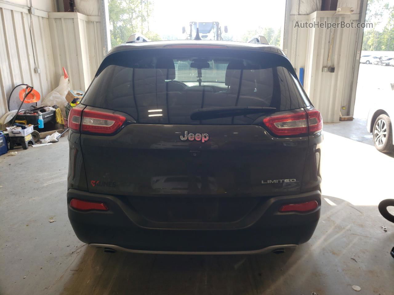 2014 Jeep Cherokee Limited Угольный vin: 1C4PJLDS0EW262470