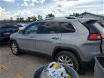 2015 Jeep Cherokee Limited Silver vin: 1C4PJLDS0FW782606
