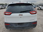 2014 Jeep Cherokee Limited White vin: 1C4PJLDS1EW192140