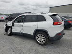 2015 Jeep Cherokee Limited White vin: 1C4PJLDS1FW696186