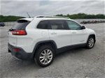 2015 Jeep Cherokee Limited White vin: 1C4PJLDS1FW696186