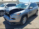 2016 Jeep Cherokee Limited Silver vin: 1C4PJLDS1GW114444