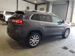 2016 Jeep Cherokee Limited Gray vin: 1C4PJLDS1GW372933