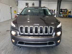 2016 Jeep Cherokee Limited Gray vin: 1C4PJLDS1GW372933